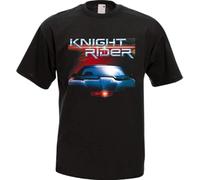 Knight Rider Retro Movie Tv Series Black Men's T Shirt Tee Size L