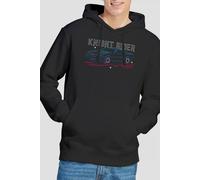 Knight Rider Stars Hoodie, Black | Size: 2XL Knight Rider Black 2XL
