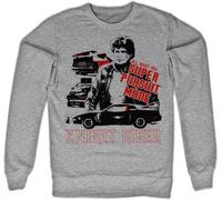 Knight Rider Super Pursuit Mode Sweatshirt Heather-Grey