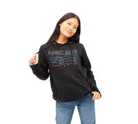 Knight Rider Women's Stars Pullover Hoodie in Black | Size: Medium Knight Rider Black M