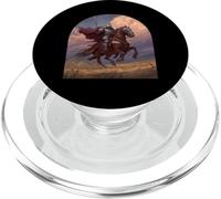 Knight Riding on a Horse Art PopSockets PopGrip for MagSafe