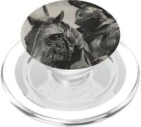 Knight Riding on a Horse Art PopSockets PopGrip for MagSafe