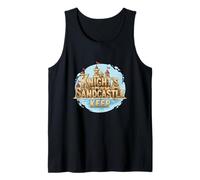 Knight’s Sandcastle Keep Medieval Beach Builder Artist Tank Top