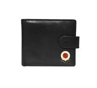 Knight Sheffield United Football Club Black Leather Wallet