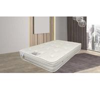 Knight Sleep Cashmere 2000 Silk Pocket Spring Medium Firm Natural Mattress With Edge Support Double Mattress - 4Ft6