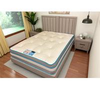Knight Sleep Comfort Natural Dual Layer Hybrid Mattress in Blue | Size: Small Single Knight Sleep Blue Small Single