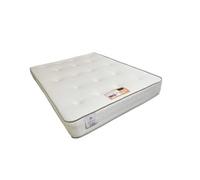 Knight Sleep Emily Charcoal Plush 3Ft Bed Set With Orthopaedic Mattress, No Drawers & 24"headboard - Single