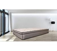 Knight Sleep Luxury 30Cm Deep Ruby Pillowtop Mattress With Multiple Layers Of Natutal Fillings Super King Size Mattress - 6Ft