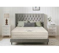 Knight Sleep Natural Cashmere 1000 Pocket Mattress Built with Extra Hybrid Support Features in White | Size: Small Single
