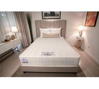 Knight Sleep Quilted Ortho Coil Mattress in White | Size: Single