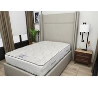 Knight Sleep York 3000 Medium Firm Pocket Spring Mattress Two Sided in White | Size: Double Knight Sleep White Double