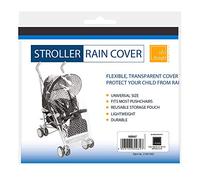 KNIGHT Stroller Pushchair Buggy Rain Cover Universal Size - Transparent