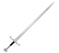 Knight Sword | Premium Quality | Black | Cosplay | Ultra Realistic and Resistant | Polystyrene | Knight Accessory | Party | Disguise | 100% Fun | OriginalCup®