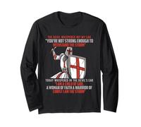 Knight Templar A Warrior of Christ Crusader Warrior Long Sleeve T-Shirt