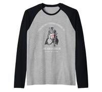 Knight Templar A Warrior of Christ Crusader Warrior Raglan Baseball Tee