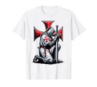 Knight Templar Christian Warrior Crusader T-Shirt