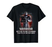 Knight Templar Christian Warrior Pride Standing The Battle T-Shirt