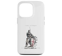 Knight Templar Christian Warrior The World Is Against Me Case for iPhone 13 Pro