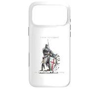 Knight Templar Christian Warrior The World Is Against Me Case for iPhone 17 Pro Max