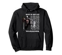 Knight Templar Make No Mistake Born To Be Warrior Pullover Hoodie