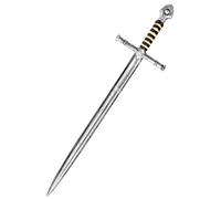 Knight Toy Sword Roman Swords, 35.6" Plastics Sword Medieval Warrior Costume Accessories for Renaissance Halloween Cosplay Props