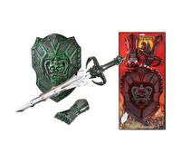 Knight Weapon Set On Tie Card