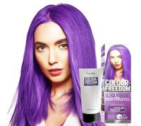 Knight & Wilson Colour-Freedom 150ml Mystic Purple Semi-Permanent Hair Colour - Ultra-Vibrant Vegan Friendly Colour Mask with Shine Booster Complex - Ammonia Free Colour Lasts Up To 6-10 Washes