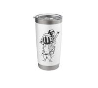 Knight with Armor and Huge Sword Stainless Steel Insulated Tumbler