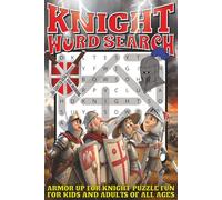 Knight Word Search: Easy To Read Print With 50+ Puzzles About Knights, Medieval Times, Fantasy, And More | 6x9 inch, 110 pages | Gift For Holidays, Vacations, and Spare Time