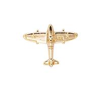 Knighthood Brooch Lapel Pin for Men Golden Air Plane Lapel Pin Badge Coat Suit Wedding Gift Party Shirt Collar Accessories