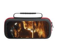Knights and Lion Funny Carrying Case for Switch Hard Protective Cover for Game Card and Accessories