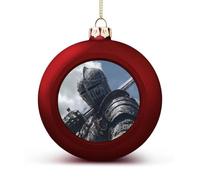Knights Armor Sword Christmas Balls Xmas Tree Decorative Baubles Hanging Ornaments for Holiday Home Party
