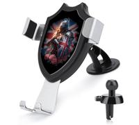 Knights British Flag Roses Car Mounted Phone Holders