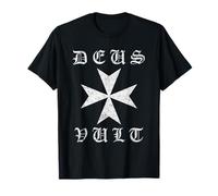Knights Hospitaller Maltese Catholic Christian Deus Vult T-Shirt