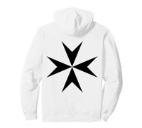 Knights Hospitaller Maltese Cross Catholic Christianity Cool Pullover Hoodie