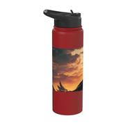 Knights in Dark World Heroic and Valiant Stainless Steel Insulated Water Bottle