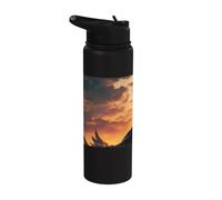 Knights in Dark World Heroic and Valiant Stainless Steel Insulated Water Bottle