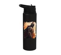 Knights in Dark World Heroic and Valiant Stainless Steel Insulated Water Bottle