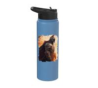Knights in Dark World Heroic and Valiant Stainless Steel Insulated Water Bottle