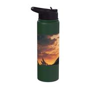 Knights in Dark World Heroic and Valiant Stainless Steel Insulated Water Bottle