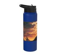 Knights in Dark World Heroic and Valiant Stainless Steel Insulated Water Bottle
