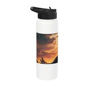 Knights in Dark World Heroic and Valiant Stainless Steel Insulated Water Bottle