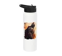 Knights in Dark World Heroic and Valiant Stainless Steel Insulated Water Bottle