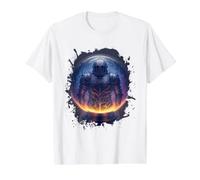 Knights in the Supernova Crystal Value Graphic T-Shirt, Men, White, S