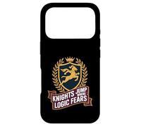 Knights Jump Where Logic Fears Chess Tactic Case for iPhone 17 Pro