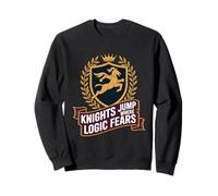 Knights Jump Where Logic Fears Chess Tactic Sweatshirt