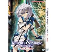Knight's & Magic - Complete TV Series Vol.1-13 End English Dub, Region Free