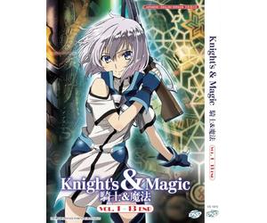 Knight's & Magic - Complete TV Series Vol.1-13 End English Dub, Region Free