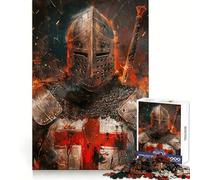 Knights of The Holy Order 1000 Piece Jigsaw Puzzles for Teenagers Brain Think Snug Connection Real Challenge Christmas Idea (50x75cm)