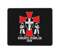 Knights Templar 1119 Crusader Deus Mousepad Washable Desk Mat Durable Mousemat For Travel Computer Laptop 25X30Cm